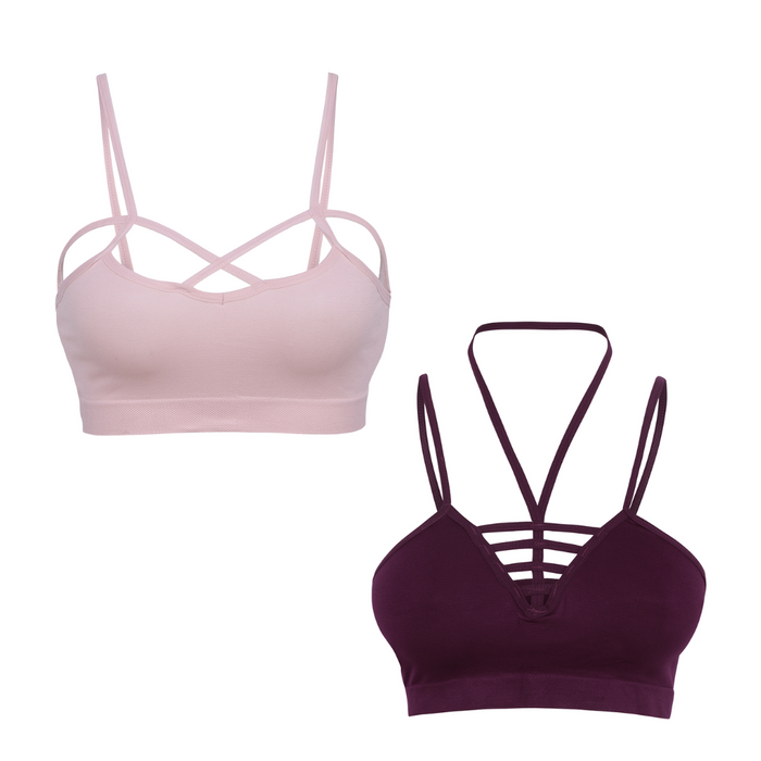 Descubre la suavidad y comodidad de nuestro Bralett Seamless 2pack.