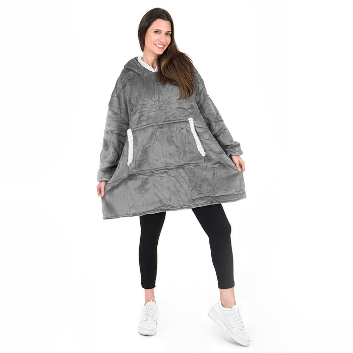 Sudadera cobija gigante unisex.